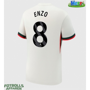 Chelsea Enzo Fernandez #8 Bortatröja 2025-26 Kortärmad